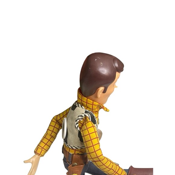 Disney Store Pixar Toy Story Talking Woody Pull String Doll 15" Working - Picture 16 of 16